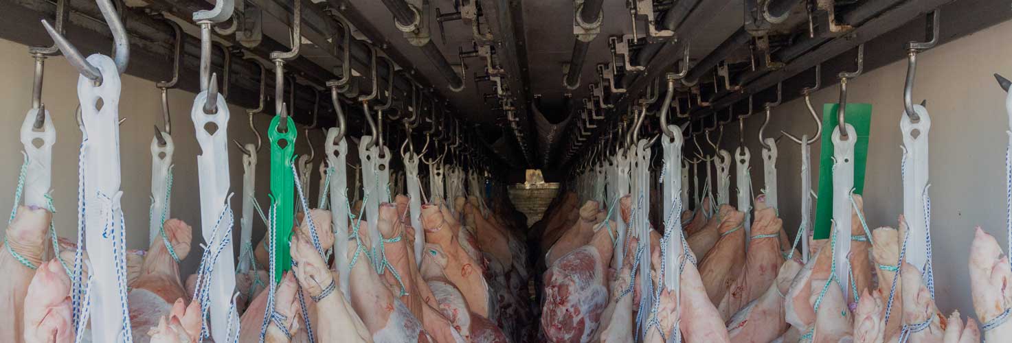 transporte de carne refrigerada